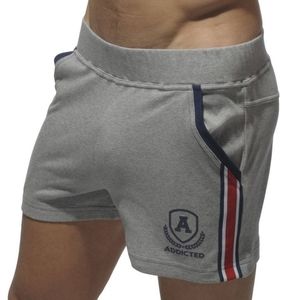 Addicted Gray Sports Shorts